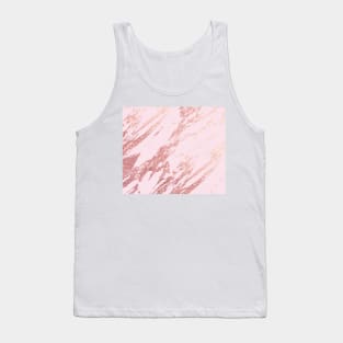 Pastel pink rose gold Tank Top